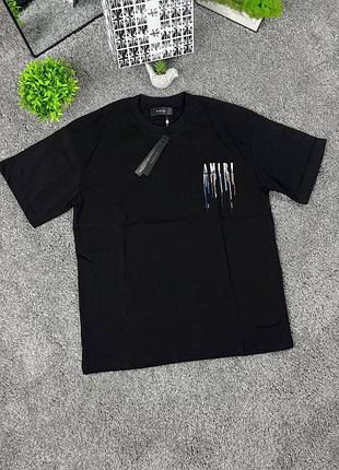 Футболка amiri чорна