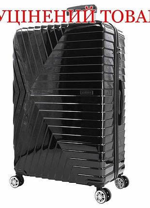 Чемодан semi line 28" (l) черный (t5765-3), для перевозки багажа и личных вещей, для самолета, поезда и автобуса, для ручной клади
