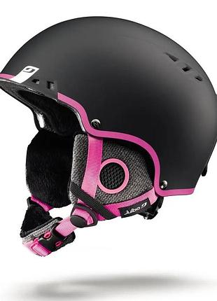 Шлем горнолыжный для подростков julbo casque leto jci734 black/rose