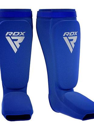Защита голени и стопы rdx shin instep foam blue/white m