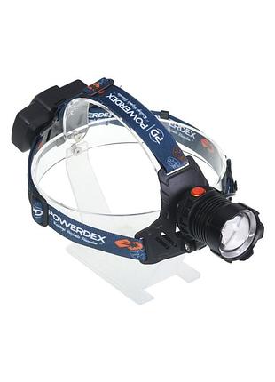 Ліхтар налобний powerdex pd-1072 9345 15 вт