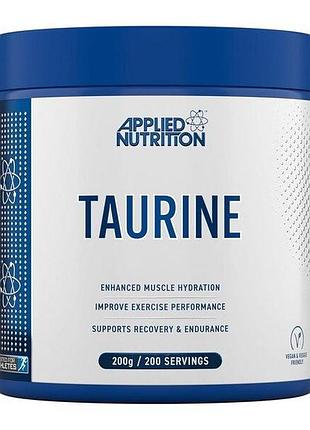 Таурин applied nutrition taurine, 200 грам