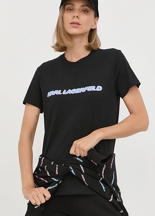 Женская футболка karl lagerfeld