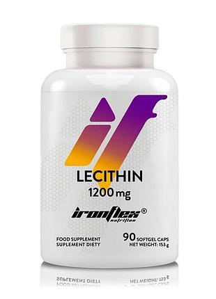 Соевый лецитин ironflex lecithin 1200 mg, 90 капсул