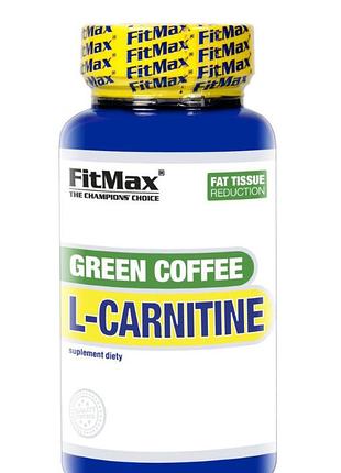 Жиросжигатель fitmax green coffee l-carnitine, 90 капсул