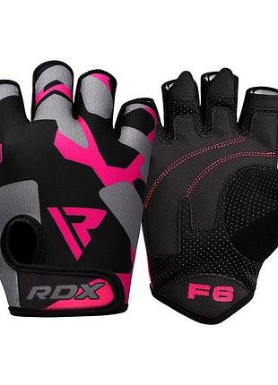 Перчатки для фитнеса rdx f6 sumblimation pink s