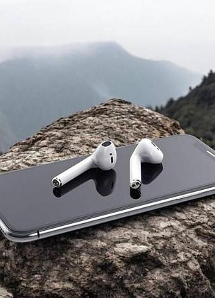 Беспроводные сенсорные bluetooth-наушники i18 c кейсом