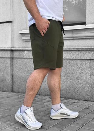 Шорты crocs с акцентными швами хаки m 4