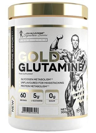Аминокислота kevin levrone gold line gold glutamine, 300 грамм