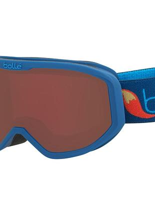 Маскa горнолыжная bolle inuk matte blue fox vermillon