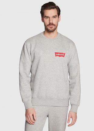 Мужской свитшот на флисе levis