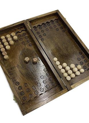 Нарди дерев’яні ручної роботи newt backgammon 1, для сімейного дозвілля, для подорожей і відпочинку, для інтелектуального дозвілля