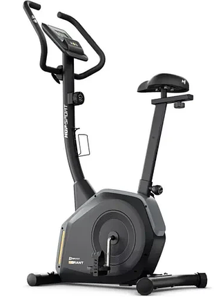 Велотренажер hop-sport hs-4000h grant черно-золотистый для кардиотренировок, снижения веса, выносливости и тренировки ног