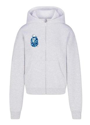 Мужской зип-худи bape