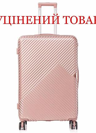 Чемодан semi line 28" (l) champagne (t5729-3), для путешествий, отпуска и командировок, для ручной клади, для багажного отделения