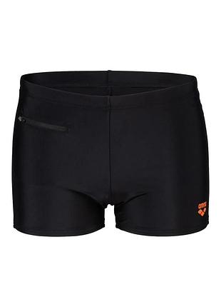 Плавки arena zip swim short black 006159-500