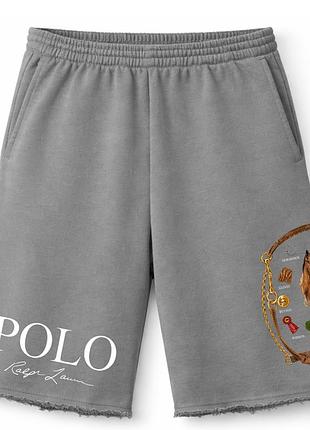 Мужские оверсайз шорты ralph lauren polo bear
