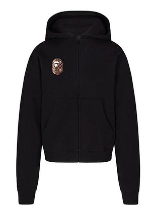 Мужской зип-худи bape
