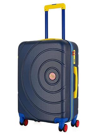 Валіза semi line 24" (m) темно-синя (t5932-2), для подорожей, відпустки й відряджень, для ручної поклажі, для багажного відділення
