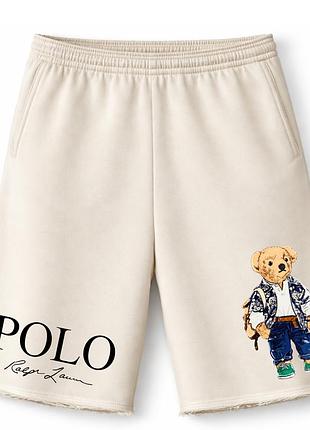 Чоловічі оверсайз шорти ralph lauren polo bear