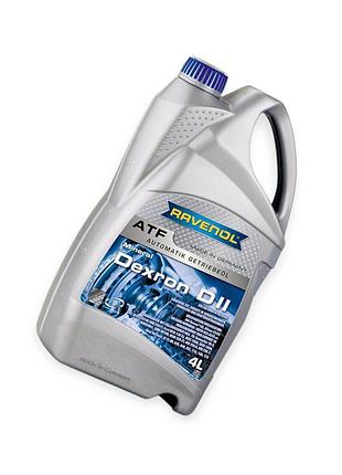 Масло трансмиссионное ravenol atf dexron ii d (минеральное) 4л