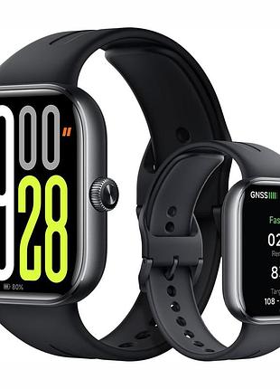 Смарт-часы, xiaomi redmi watch 5, черный, 2.07" amoled 60hz, 24 дня, gps (5 gnss), 150+ режимов, 5atm