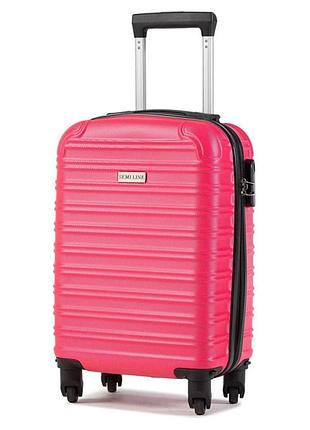 Чемодан semi line 18" (s) rose (t5491-1), для перевозки багажа и личных вещей, для командировок и отпуска, для багажного отделения