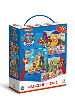 Дитячий пазл ігровий майданчик paw patrol 200578, 3 в 1