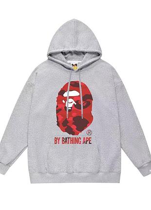Мужской худи на флисе bape