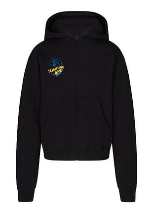 Мужской зип-худи bape