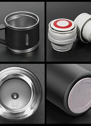Подарочный набор термос + 3 чашки vacuum flask set 500мл 6