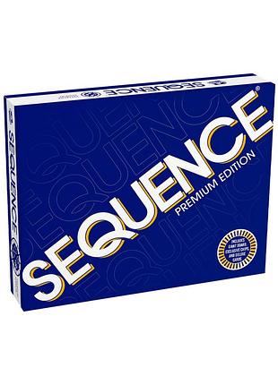 Настольная игра сиквенс премиум + правила на украинском / sequence premium edition