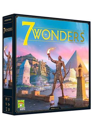 7 чудес - второе издание + правила на украинском! / 7 wonders.