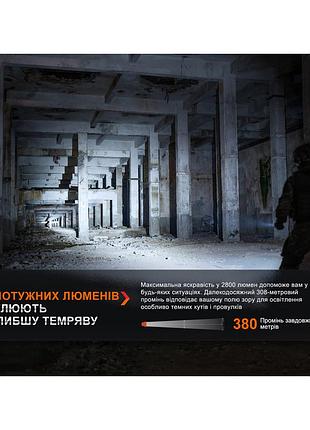 Фонарь ручной fenix pd36r pro 6