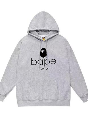 Мужской худи на флисе bape