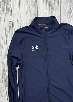 Under armour кофта оригинал m размер синяя спортивная олимпийка