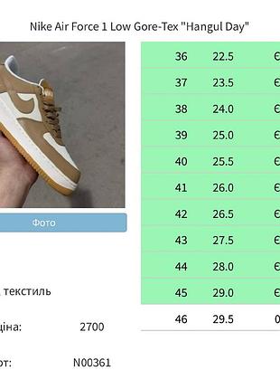 Nike air force 1 gore-tex premium