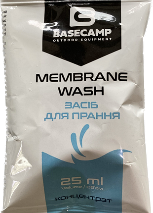 Засіб для прання мембранного одягу basecamp membrane wash 25 мл