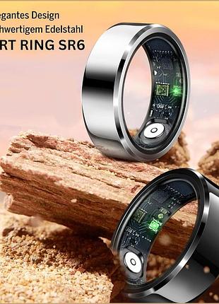 Кольцо beafon felixx sr6 silver, размер 9 (59, 5 мм), пульсометр, монитор давления, ip68, bluetooth, шагомер
