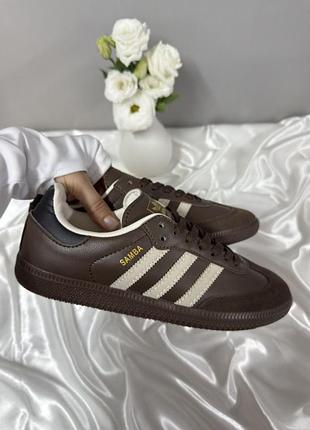 Adidas samba brown 5