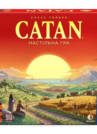 Стратегічна настільна гра catan r100ua від 10 років, 3-4 гравця