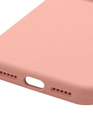 Чехол silk full camera protective (aa) no logo для apple iphone 17 pro max / 18 pro max (6.9") персиковый / peach 5