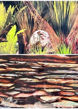 Двусторонний фон. marine planted oasisstate wall 4691 см.