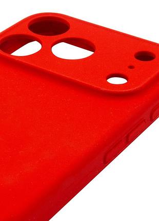 Чехол silk full camera protective (aa) no logo для apple iphone 17 pro / 18 pro (6.3") красный / red 4