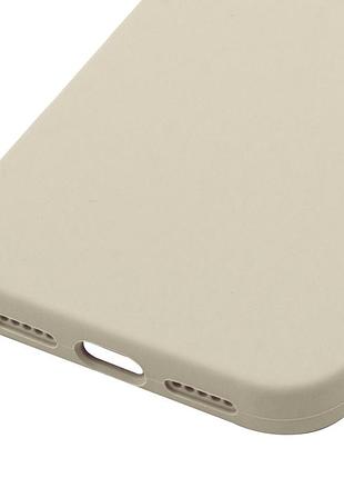 Чохол silk full protective (aa) no logo для apple iphone 17 pro / 18 pro (6.3") бежевий / antique white 5