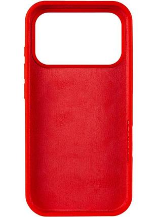 Чехол silk full protective (aa) no logo для apple iphone 17 pro / 18 pro (6.3") красный / red 3