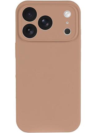 Чехол silk full camera protective (aa) no logo для apple iphone 17 pro / 18 pro (6.3") бежевый / desert gold 2