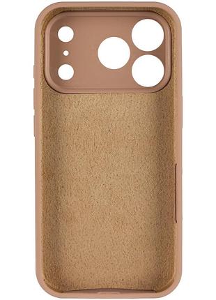 Чехол silk full camera protective (aa) no logo для apple iphone 17 pro / 18 pro (6.3") бежевый / desert gold 3