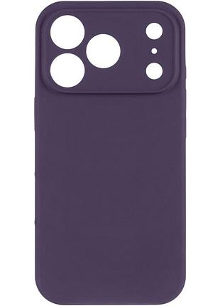 Чехол silk full camera protective (aa) no logo для apple iphone 17 pro max / 18 pro max (6.9") фиолетовый / elderberry 2