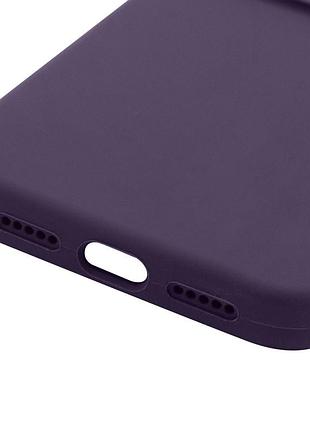 Чехол silk full camera protective (aa) no logo для apple iphone 17 pro max / 18 pro max (6.9") фиолетовый / elderberry 5